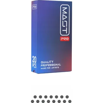 Tetovací jehla CARTRIDGE MAST PRO 15RM | 0,35 mm | LT | Krabička 20 ks | tetovací jehla