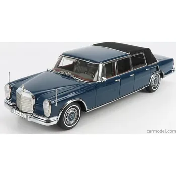 autíčko Cmc Mercedes benz S-class 600 Pullman (w100) Landaulet Soft-top Semiconvertible 1969 1:18 Blue