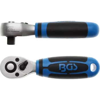 Ráčna Přepínací ráčna 1/4" BGS100212, extra krátká (BGS100212) (extra krátká přepínací ráčna 1/4", ráčna má 72 zubů, délka 108 mm)