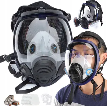 Celotvárová plynová maska 6800 - sada