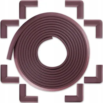 Obraz OCHRANNÁ PĚNOVÁ PÁSKA NA NÁBYTEK ROHY A HRANY, BORDOVÁ, 5.5M