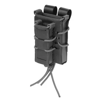 Templars Gear - Ładownica na magazynek pistoletowy i karabinowy AR/AK Rifle Pouch FMR+P - Czarna - TG-FMR+P-BL