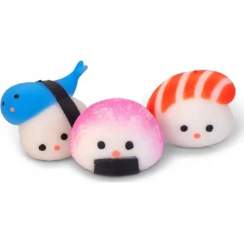 Mačkací Hračka antistresová senzorická hračka SUSHI 3 ks