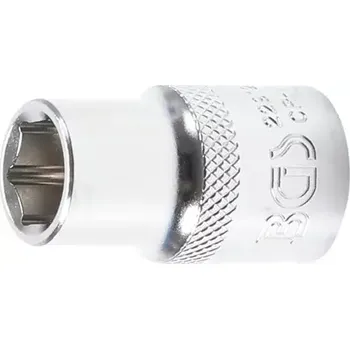 Nástrčná hlavice šestihranná 12,5 mm (1/2“) 12 mm (BGS1022912) (Nástrčná hlavice šestihranná 12,5 mm (1/2") s průměrem 12 mm je určena pro práci s ráčnou a šroubováním šroubů či matic odpovídající velikosti. Vyrobena z odolného materiálu, vhodná pro