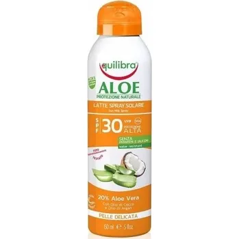 Přípravek na opalování Opalovací mléko Equilibra SPF 30, 150 ml
