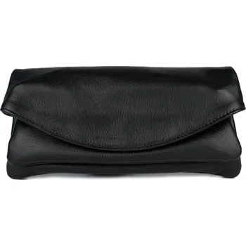 Kabelka GIOSTRA Dámské kožené psaníčko Ella Černá