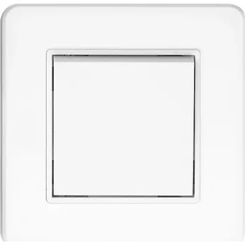 vypínač Elhard Vypínač Royal č.1 s rámečkem, bílý - kompletní