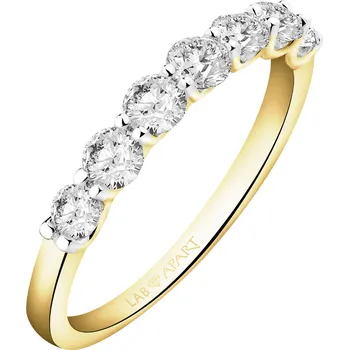 Prsten Zlatý prsten s laboratorními brilianty - 1,00 ct - ryzost 750 - 500.115