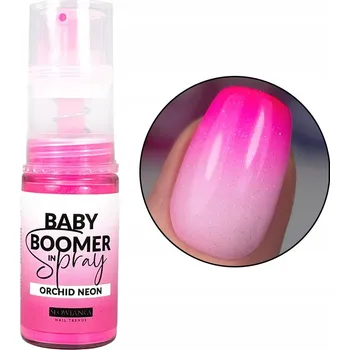 Barva ve spreji Slowianka Prášek ve ve spreji Baby Boomer ve Spreji Orchid Neon Neonově Růžová 5g