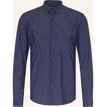 Pánská košile Boss Pánská Košile Hank Slim Fit, tmavě modrá, 38