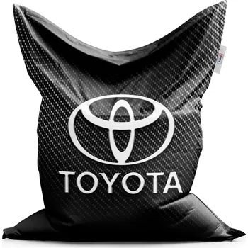Sedací pytel Sablio Sedací vak Toyota Carbon - 150x100 cm