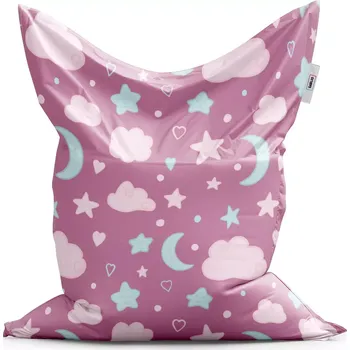 Sedací pytel Sablio Sedací vak Classic Dětská obloha - 150x100 cm