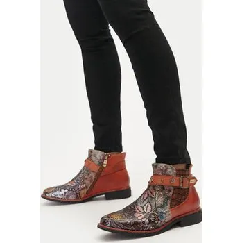 Dámské kozačky Polokozačky Laura Vita Cocralieo 44 Hnědá 37