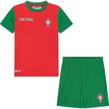 cyklistický dres FPF Domácí tričko Portugalsko - dětské 6 LET ZELENÁ