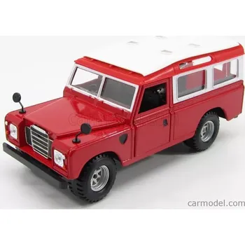 Bburago Land rover Land Rover 110 1976 1:24 Červená Bílá