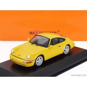 autíčko Minichamps Porsche 911 Carrera Coupe 1992 1:43 Žlutá