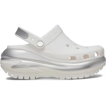 Dámská móda Crocs WhiteSilver 1184181 6 (38-39)