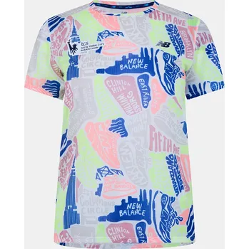 Dámské oblečení Tričko New Balance Multi 1184553 8 (XS)