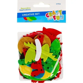 kreativní sada Sova Craft with Fun z plsti