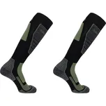 Ponožky Salomon Green 1183638 39-41