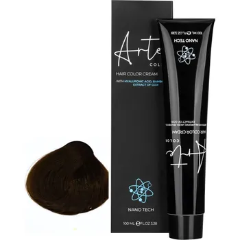 Barva na vlasy ARTE COLOUR 6.73 – Tmavá teplá čokoládová blond profesionální barva na vlasy 100 ml