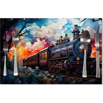 prostírání Sablio Prostírání Parní lokomotiva v kouzelné krajině: 40x30cm