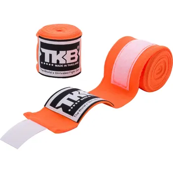Bandáž na box a MMA TOP KING Boxerské bandáže TOP KING TKHWR-01 4m ORANŽOVÁ