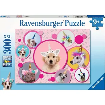 Ravensburger puzzle Jednorožčí štěňata 300 dílků