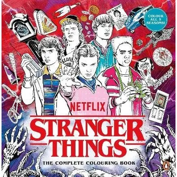 Cizojazyčná kniha Stranger Things: The Complete Colouring Book - angličtina (2025, brožovaná)