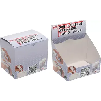 Sada nářadí Lepenkový stojan "Tekuté nářadí" (BGS1080609) (Lepenkový stojan „Tekuté nářadí“ BGS1080609 nabízí přehledné uspořádání produktů a snadnou manipulaci díky nízké hmotnosti a jednoduché montáži. Vhodný pro prezentaci v prodejně i na výstavách.)