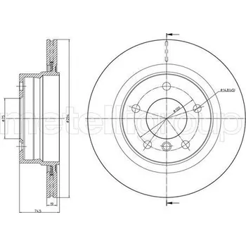 Brzdový kotouč Brzdový kotouč CIFAM (800-950C)