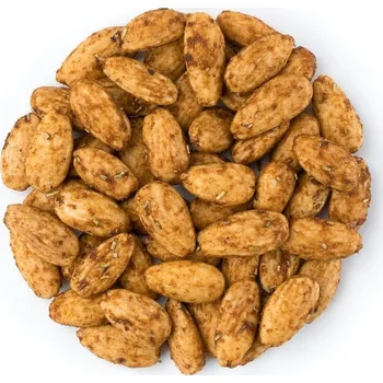 Sušená potravina Mandle pražené v česneku a rozmarýnu, 250g, NUTSMAN