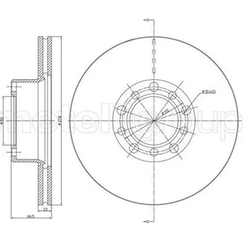 Brzdový kotouč Brzdový kotouč CIFAM (800-047)