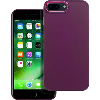 Pouzdro na mobilní telefon OEM Pouzdo FRAME APPLE IPHONE 7 PLUS / 8 PLUS fialové