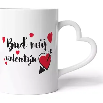 Sablio Hrnek Buď můj Valentýn - 890 ml - XXL