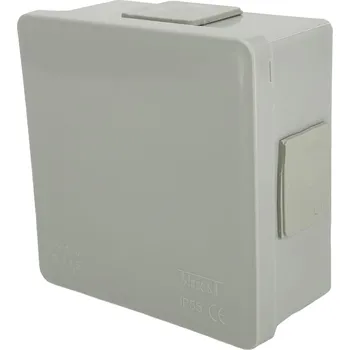 Elektroinstalační krabice Elektroinstalační krabice na omítku Edo 86 x 86 x 40 mm