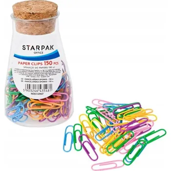 IP kamera Barevné kancelářské sponky Starpak 150 kusů
