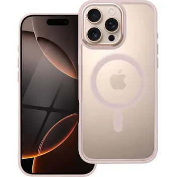 Náhradní kryt pro mobilní telefon Kryt Edge Mag Cover Case s MagSafe pro iPhone 16 Pro Max Pink