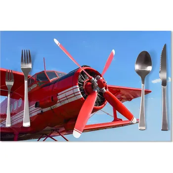 prostírání Sablio Prostírání Červené letadlo: 40x30cm