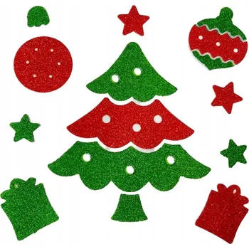 Vánoční dekorace Vánoční okenní dekorace sněhulák na okno, sklo, zrcadlo, barevný