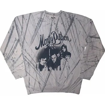 Pánská móda Monty Python mikina, Group Shot Sweatshirt Wash Grey, pánská XL