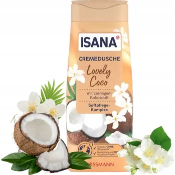 Sprchový gel ISANA LOVELY COCO KRÉMOVÝ SPRCHOVÝ GEL KOKOS A JASMÍN 300 ml