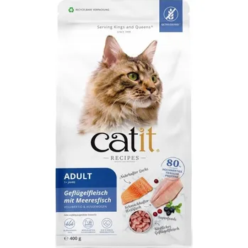 Krmivo pro kočku CATIT RECIPIES ADULT FISH - Suché KRMIVO pro dospělé PRO KOČKY, drůbež a RYBA, 400 g