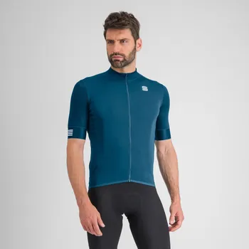 cyklistický dres SPORTFUL Cyklistický dres s krátkým rukávem - SRK - modrá