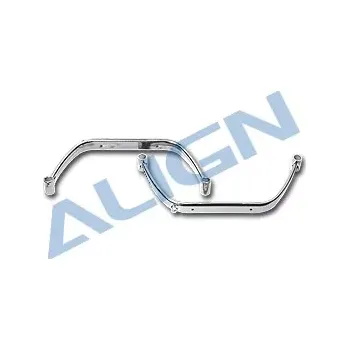 RC náhradní díl Align Rázuvzdorný podvozek stříbrná