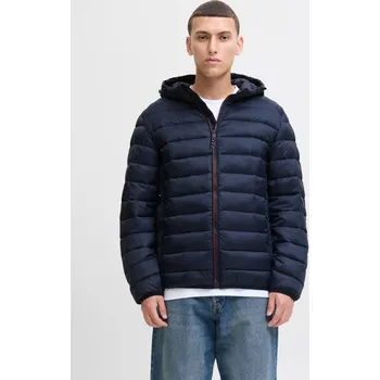 Jack&Jones pánská péřová bunda JJEBRADLEY LIGHT PUFFER HOOD NOOS 12280970 SKY CAPTAIN m