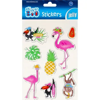 samolepka Samolepky Sticker BOO Plameňáci