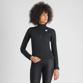 Cyklistická bunda SPORTFUL Cyklistická zateplená bunda - SRK W - černá XL