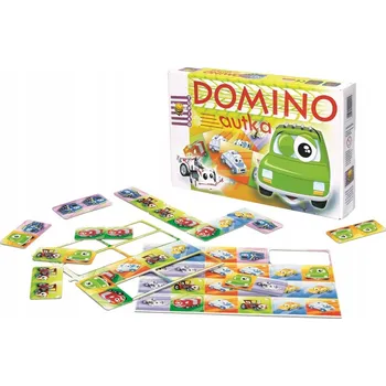 Desková hra Stolní hra Domino Autíčka Tupiko