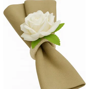 KROUŽEK NA UBROUSKY, DRŽÁK NA UBROUSKY SADA 12 ks DEKORACE